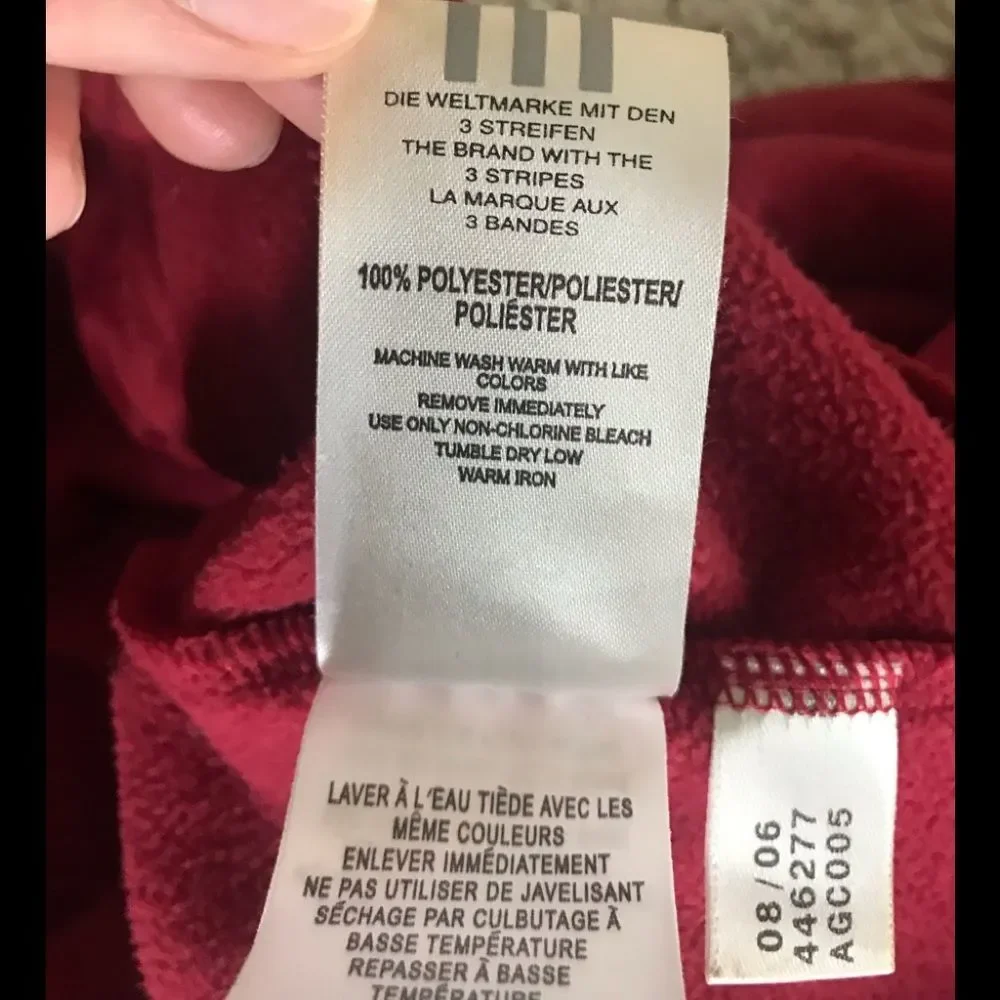 Adidas.ClimaWarm Zip up Fleece Jacket Size XL